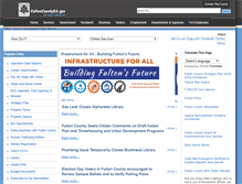 Tablet Screenshot of co.fulton.ga.us
