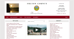 Desktop Screenshot of co.fulton.pa.us